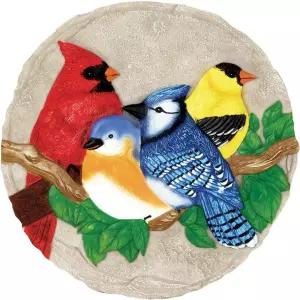 스폰티크 - 정원 장식 밝은 새 디딤돌 돌
