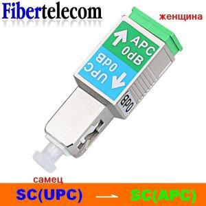 광섬유 SC-SC 어댑터 UPC 케이블 APC-UPC 커플러 APC 심플렉스 단일 모드 확장 변환 쌍 SC 수암