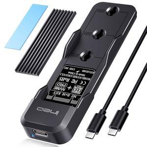 INEO 도구가 필요 없는 NVME SATA 지원 2230 키용 2242 2260 10GBPS 도킹 2280 USB TO 스테이션 10GB SSD 도킹