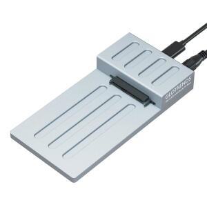 GLOTRENDS H7 10GBPS USB 5인치 SATA RTL SSD 도킹 바디 케이블 알루미늄 플랫 컨트롤러 TO 9210C HDD 스테이션 레이 USB 합금