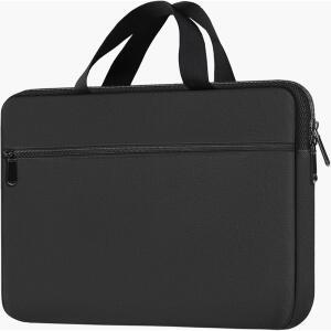 노트북 가방 15 6인치 내구성이 뛰어난 전면 슬리브 핸드백 포켓 보호 휴대용 서류 ASUS BLACK과 LENOVO 방수 DELL 케이스 컴퓨터 호환되는
