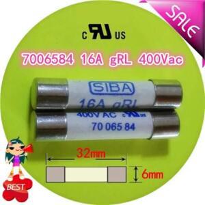 퓨즈 튜브 16A gRL 7006584 400V AC 6x32mm 세라믹