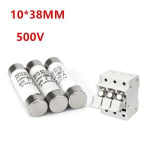 5개 10x38 고속 블로우 세라믹 퓨즈 10x38mm 500V 0.5A 1A 2A 4A 5A 6A 8A RO15 RT18