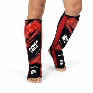 MUAY THAI SHINGUARDS MMA 정강이 보호대 HILL IMMAF GREEN 신가드 신인스텝 킥복싱 무에타이 승인 패드
