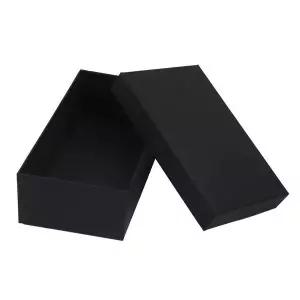 [하프클럽/]블랙 무지 선물상자 10x17x6cm 싸바리 기프트박스