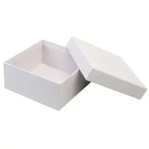 [하프클럽/]화이트 무지 선물상자 15x15x7cm 싸바리 기프트박스