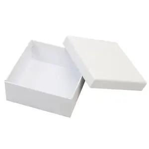 [하프클럽/]화이트 무지 선물상자 13x13x5.5cm 싸바리 기프트박스