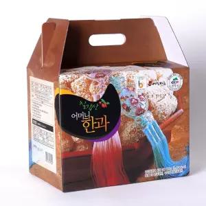 구기자 한과 사각 3호 스낵 과자 맛한 선물