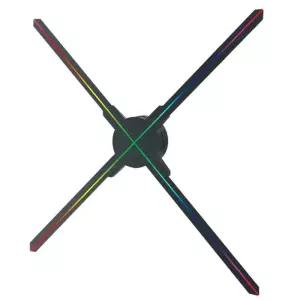 3D 디스플레이 홀로그램 팬 프로젝터 홍보 영상 조명