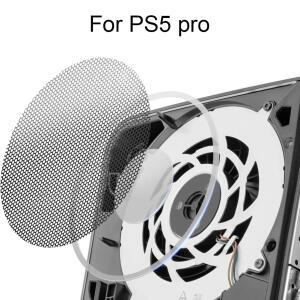 PS5 PRO 용 콘솔 팬 먼지 필터 최대 보호를위한 PVC 방진 메쉬 케이스 커버 게임 액세서리