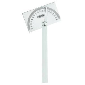 GENERAL TOOLS 앵글 각도기 17 스테인리스 스퀘어 취미를 스틸 위한 헤드 목수 도구 측정 목공