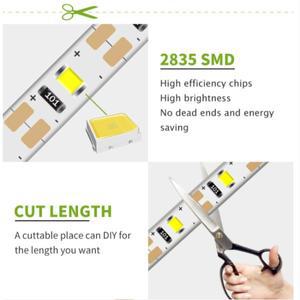 5M USB LED 스트립 빛 5V 3528 1 미터 따뜻한 차가운 흰색 분홍색 녹색 파란색 빨간색 SMD 리본 천장 캐비