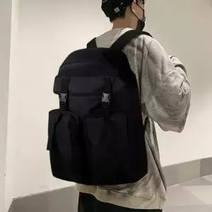 [룽스_62]투 빅포켓 스트릿 학생 빅사이즈 백팩 가방