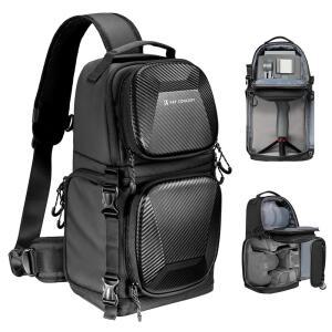 K F 컨셉 카메라 슬링백 크로스바디백 하드쉘 어깨 백팩 DSLR SLR 미러리스 케이스 사진작가용 가방