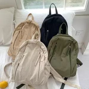 [룽스_62]가벼운 백팩 여성 데일리 여자대학생백팩 가방