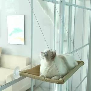 반려묘 해먹 에어리얼 행잉 캣 베드 고양이 침대 하우스 새끼 클라이밍 프레임 햇빛 가득한 창문 좌석 둥지