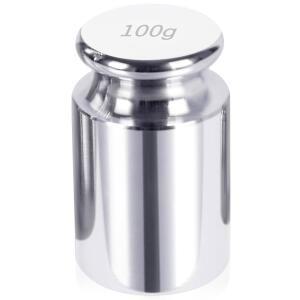 QP 보정 분동 100G OIML 클래스 웨이트 디지털 마감 스틸 그램 스테인리스 크롬 스케일 저울용 주방 M1 고정밀 저울 포켓