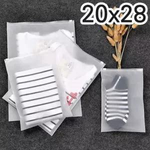 [룽스_62]여행파우치 투명 지퍼백 소품 화장품파우치 20X28