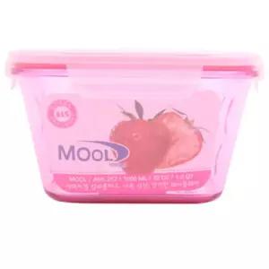 (set)정사각 물방울밀폐용기1000ML(램덤발송) 5개
