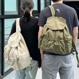 남녀공용 가벼운 스트랩 배낭 1P 밴딩 학생용 백팩 밴딩백팩 남녀백팩 여행백팩