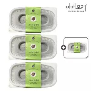 3+1 이배모매 한식명장 반찬 만능 고추채 장아찌 500g 4팩