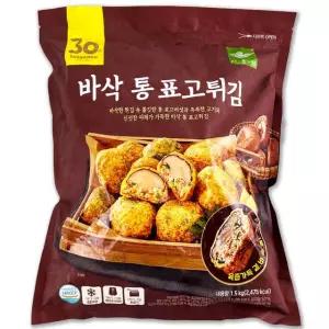 코스트코 사옹원 바삭 통 표고튀김 1500g 버섯전