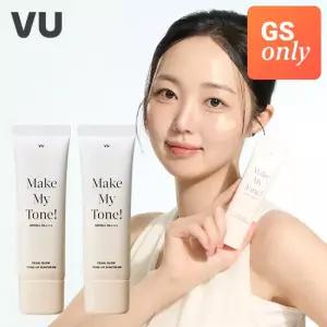뷰 진주알 글로우 톤업 선크림 50ml 2개 체험특가