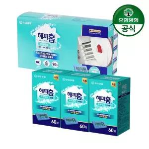 [유한양행]해피홈 매트 코드형(훈증기+90매) 1개 + 리필 180매[35938214]