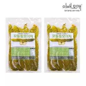 [NS홈쇼핑]이배모매 한식명장 반찬 꼬들 통 오이지 700g 2개[35939597]