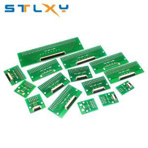 FPCFFC 플랫 케이블 전송 플레이트 직접 삽입 DIY 커넥터 0.5mm 1mm 간격 6P 8P 10P 60P