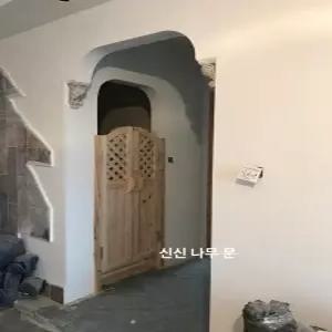 파티션 중문 카우보이문 무타공 카페 거실 스윙도어 주방