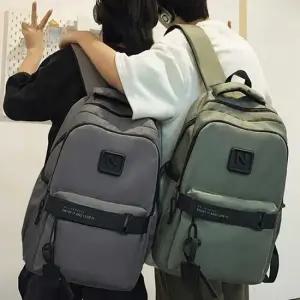 대학생 베이직 방수 백팩 빅사이즈 여행 커플가방 학생백팩 대학생백팩 커플백팩