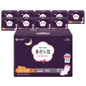 [좋은느낌] 좋은느낌 오리지널 맥시슬림 33cm 오버나이트 14Px10팩