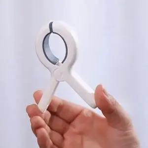 위즈템 논슬립 집게 블루L 위즈템 무자국논슬립집게 빨래집게 다용도집게