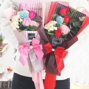 (올핀)졸업식 핑크 수국캔디부케 꽃다발 사탕부케 재롱잔치