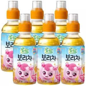 캐치티니핑 찬스유통 웅진 어린이음료 캐치 티니핑 유기농 보리차 200ml x 6pet