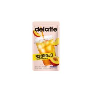 Delaffe 복숭아아이스티 230ml x 4개