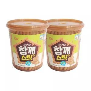 CW청우 청우 참깨스틱 220g X 2개 참깨과자 아기과자