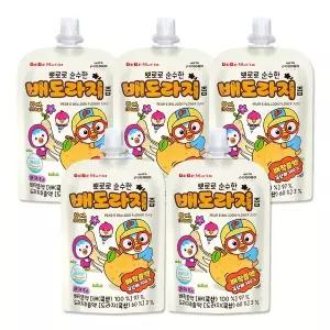 뽀로로 순수한 배도라지즙 100ml 5개