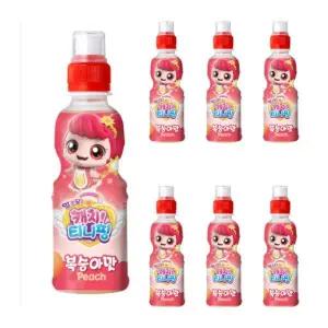 캐치 티니핑 어린이음료 복숭아맛 200ml x 6개입