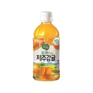 자연은싱그런 감귤주스 패트 340ml x 3개