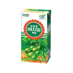 정식품 베지밀 달콤한 베지밀B 190ml 72개