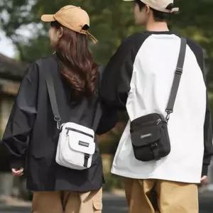 남자 여자 사계절 실용적 미니 숄더 크로스백
