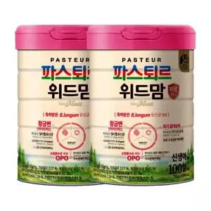 파스퇴르 위드맘 제왕 분유 수유 아기 신생아 750g 2개 GST