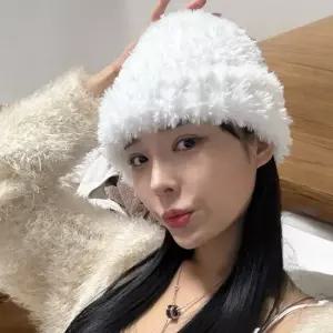 비니 여행 화이트 ZF 샤프카모자 벙거지모자 샤프카 털모자 스키모자 여행모자