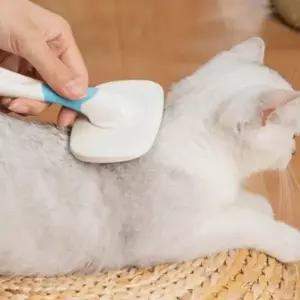 반려 동물 고양이 회전 강아지빗 브러쉬 소