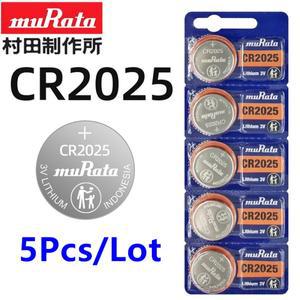 5Pcs MuRata  배터리 CR2025 자동차 키 혈당 측정기 제어 무게 규모 고품질 3V