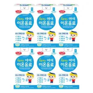 베베스트 어린이 유아 이온 음료 분말 스틱 간편 8입 6개 GST