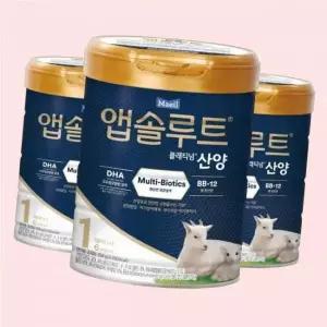 앱솔루트 플래티넘 산양 분유 1단계 750g 3개 간식 발렌타인데이 학원 선물 학교 키즈 어린이날 4637357