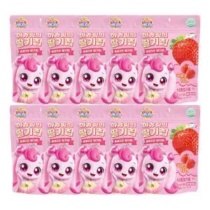 캐치티니핑 동결건조 과일칩 하츄핑의 딸기칩 유아 간식 10개 GST